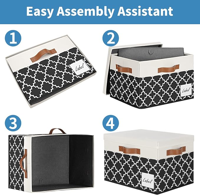 GhvyenntteS Extra Large Storage Bins - Image 5