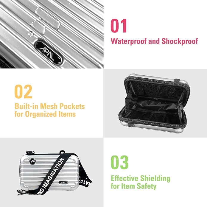 Electronic Gadget Organizer, Anti-shock EVA Protection Carry Bag/Pouch - Image 6