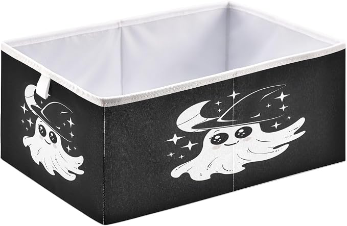 Halloween Black Closet Organizers Storage Cubes Storage Bins Shelf Baskets - Image 2