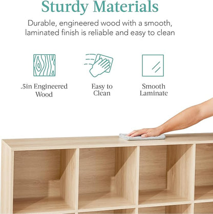 Best Choice Products 8-Cube Storage Organizer, 13.5in Shelf Opening, Display - Image 6