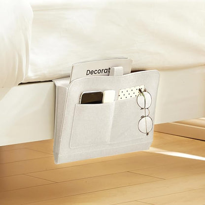 YOUDENOVA Bedside Caddy, Bedside Storage Caddy, Bedside Organizer - Image 3