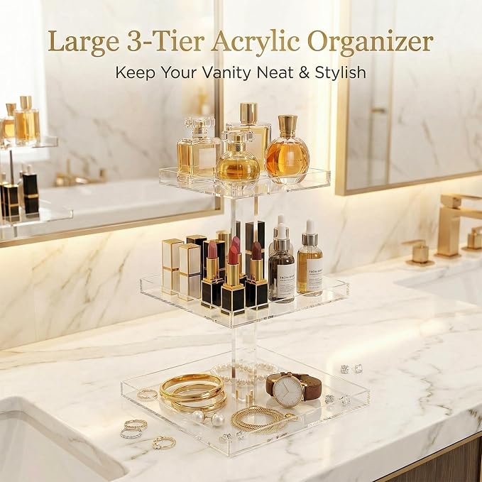 YAGELI 3-Tier Perfume Organizer Stand - Image 2
