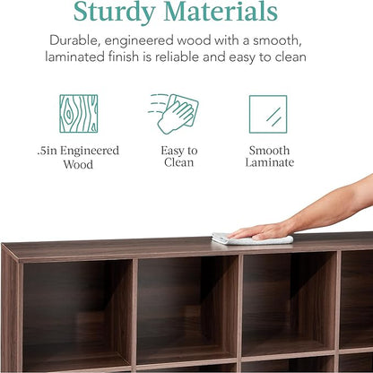 Best Choice Products 8-Cube Storage Organizer, 11in Shelf Opening, Display Shelf - Image 6