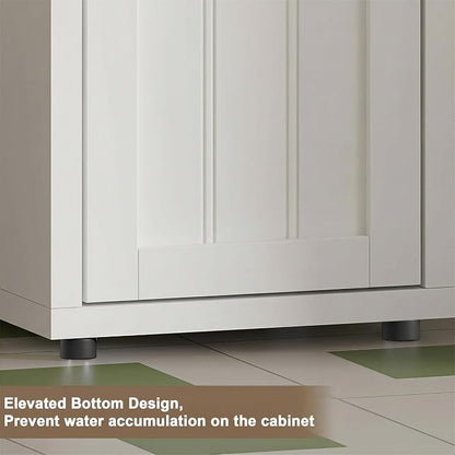 ChooChoo Narrow Bathroom Storage Cabinet - Image 7