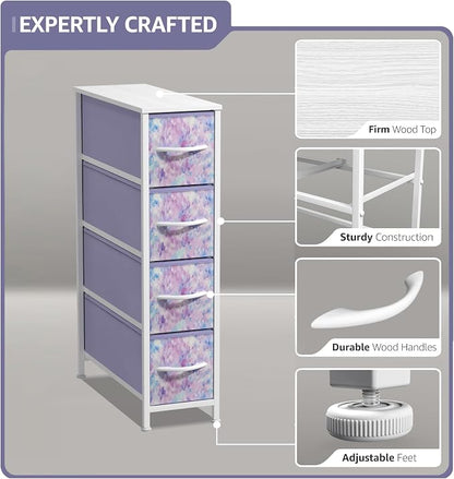 Sorbus Kids Narrow Dresser - Image 4
