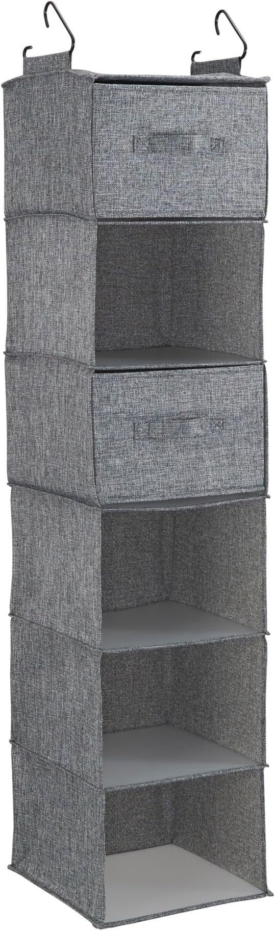 Household Essentials 6 Shelf Hanging Closet Organizer, Hanging Closet Shelf - Image 7