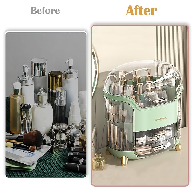 Makeup Organizer & Skincare Organizers, Cosmetic Organizer Box - Image 4