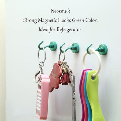 Neosmuk Magnetic Hooks, Heavy Duty 30lb+ Strong Magnet Hook - Image 3