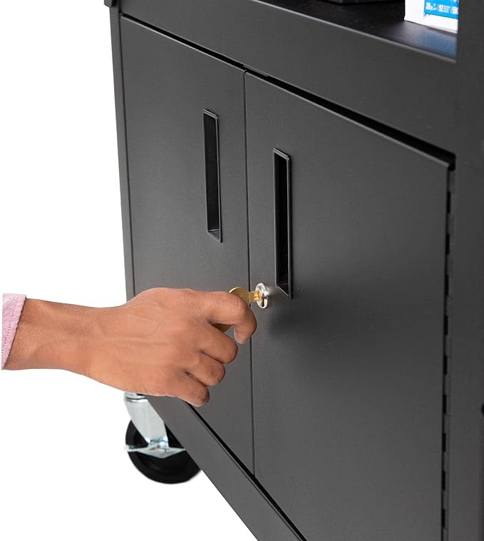 Line Leader Extra Wide AV Cart - Image 9