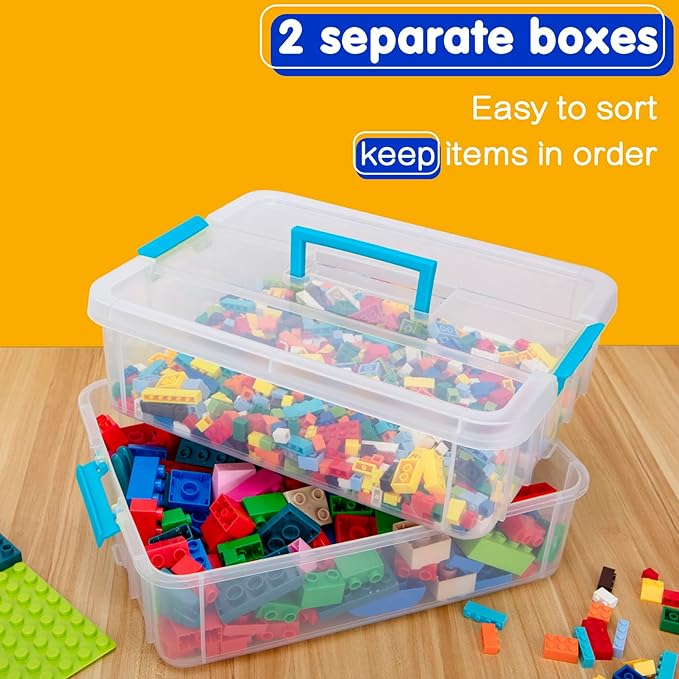 2 Layer Plastic Storage Containers - Image 3