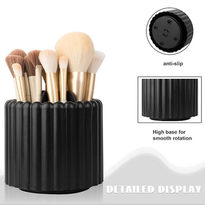 Anyoifax 360 Rotating Makeup Brush Holder 7 Slots Make Up Brush Organizer - Image 5