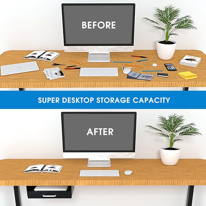 GOME Under Desk Drawer Storage - Image 6