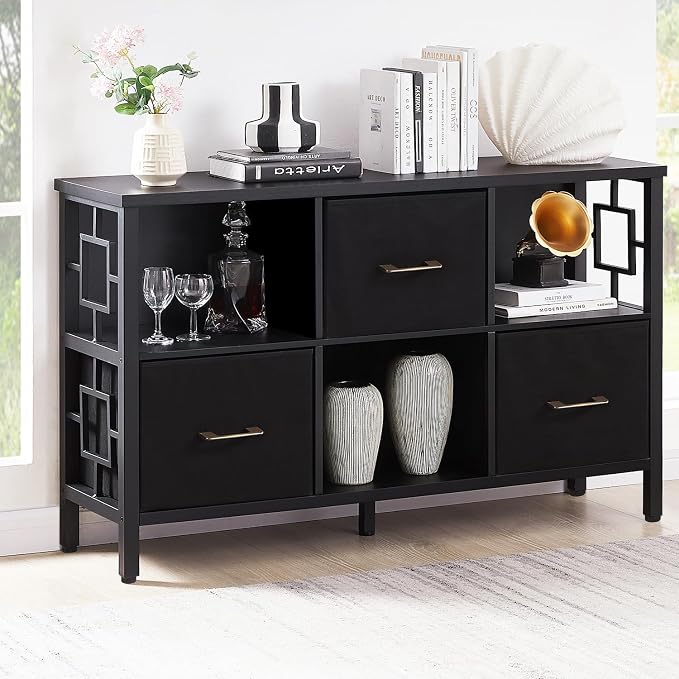 HOMISSUE 6 Cube Storage Organizer Shelf, Rustic Short Bookshelf by Homissue