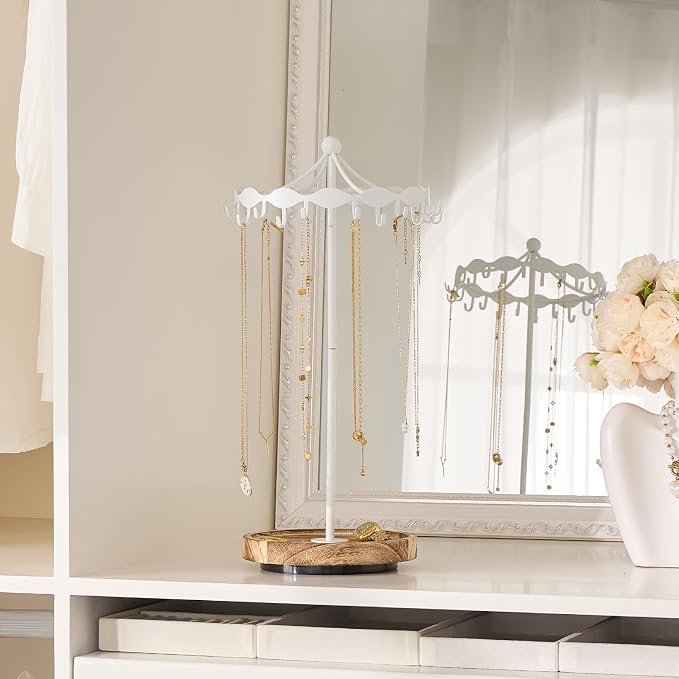Lolalet Rotating Necklace Holder Stand - Image 4