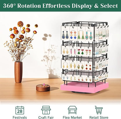 EsLuker.ly Rotating Earring Display Holder Stand - Image 6