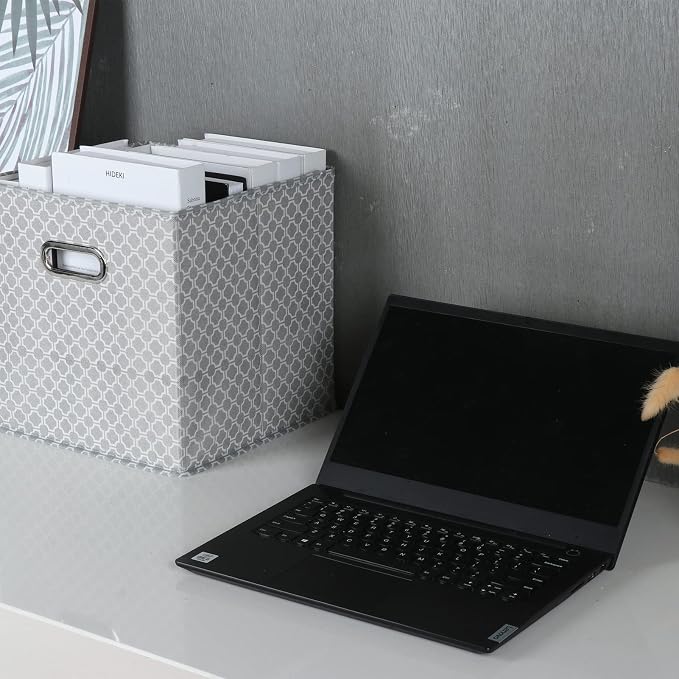 Fabric Cloth Storage Bins, Fabric Cube Organizer - Image 8