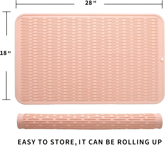 Silicone Dish Drying Mat for Multiple Usage, Easy clean, Eco-friendly, - Image 2