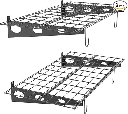 TORACK Garage 24 x 48 in/2 x 4 ft Wall Shelves, Heavy Duty Wall Mounted Wire by TORACK