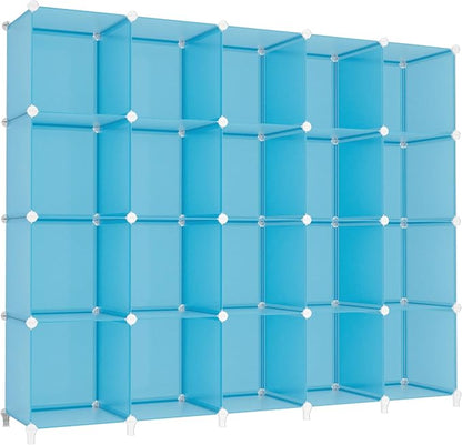 HOMIDEC 20-Cube Storage Organizer, Closet Organizer Storage Shelf Bookcase - Image 6