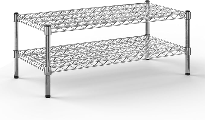 18" Deep x 36" Wide x 14" Height Wire Shelving Kit | 2-Tier | NSF Commercial by Regal+Altair