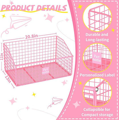 Kaiferty Indestructible Dog Toy basket, Large Toy Bin - Image 8