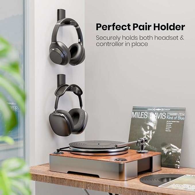 Sticky Headphone Stand Controller Holder - Image 2