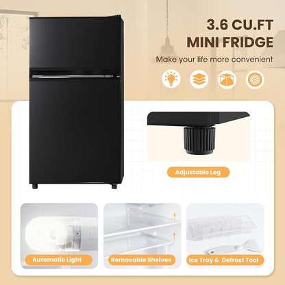 Manastin 3.6 Cu.Ft Mini Fridge - Image 3