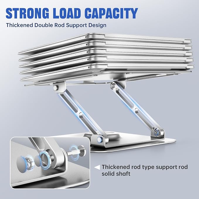 Laptop Stand for Desk, Adjustable Computer Stand - Image 3