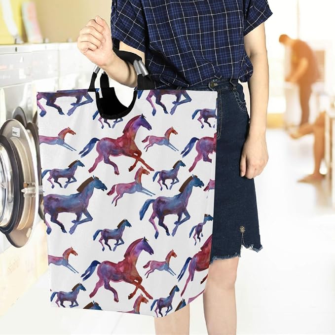 Pretty Horse Animal Large Laundry Hamper - Image 6