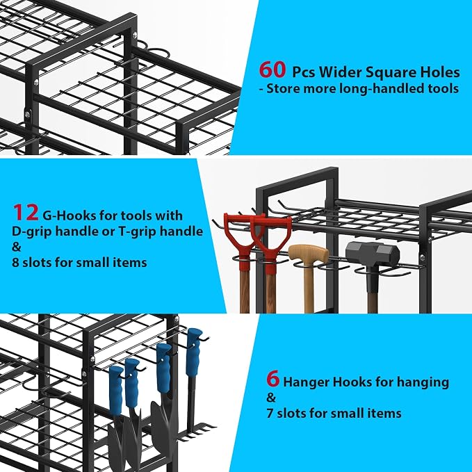 NADAMOO Garden Tool Organizer - Image 3