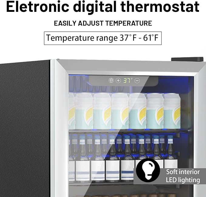 Compact 70 Can/1.7Cu.Ft Mini Fridge - Image 4