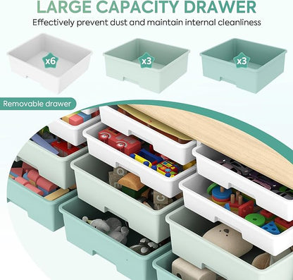 TOOLF 12 Drawers Storage Cabinet - Image 5