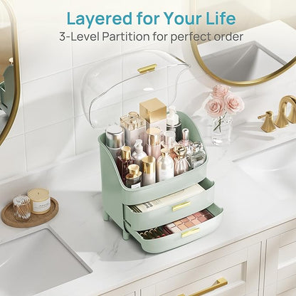 Vtopmart 3-Tier Skincare Makeup Organizer - Image 5