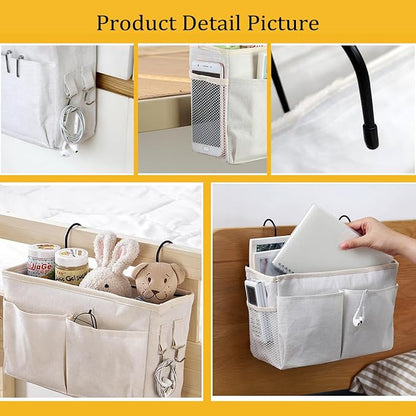 Bedside Caddy Organizer/Bedside Hanging Storage Bag Multi-Function Caddy - Image 4