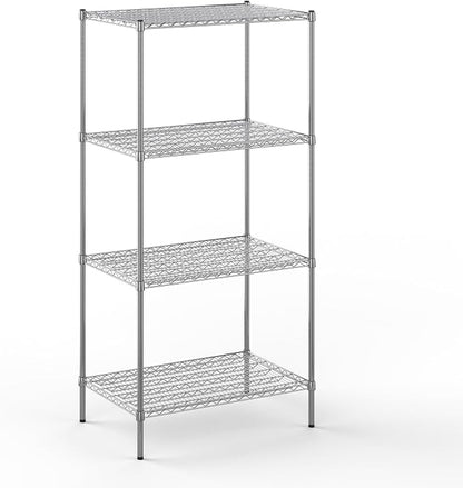 24" Deep x 36" Wide x 74" Height Wire Shelving Kit | 4-Tier | NSF Commercial by Regal+Altair
