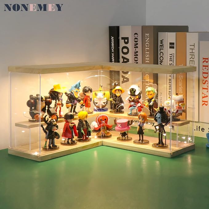 NONEMEY Clear Acrylic Display Case Stand - Image 3