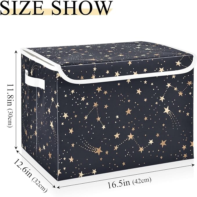 Storage Bins with Lids Storage Containers Storage Box with Handles Storage - Image 3