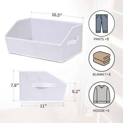 Closet Baskets for Shelves - Image 2