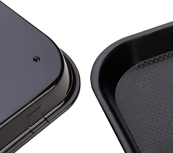 Eslite Rectangular Plastic Serving Trays, Fast Food Serving, Cafeteria Trays - Image 3