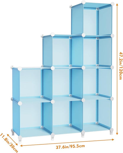 HOMIDEC Closet Organizers and Storage, 9 Cube Storage Organizer, Kids Room - Image 3