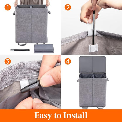 Lifewit Double Laundry Hamper - Image 3