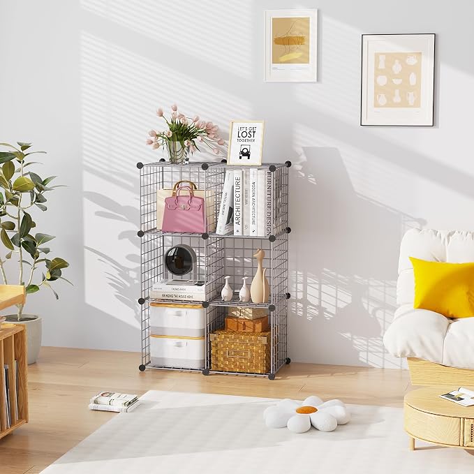 C&AHOME Wire Cube Storage, 6 - Image 4