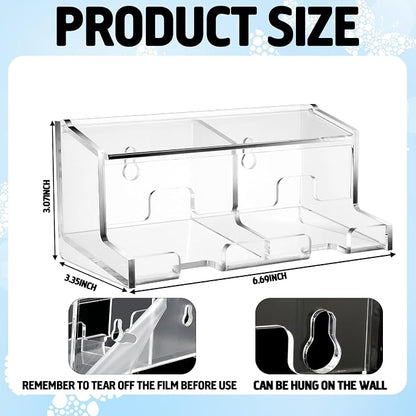 AceOrbit Clear Acrylic Lip Balm Dispenser - Image 2