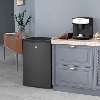 HOMCOM Mini Freezer Countertop, 3 Cu.Ft Compact Upright Freezer - Image 9