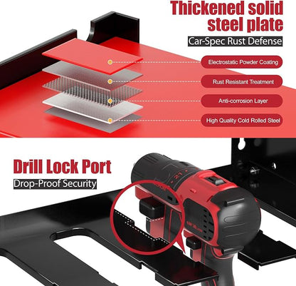 Spampur Fathers Day Gift – Power Tool Organizer Wall Mount - Image 6