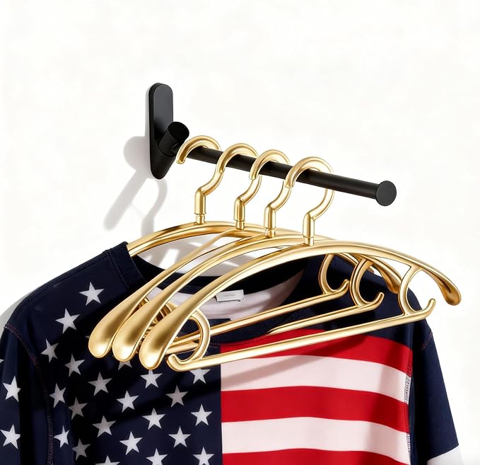 NEWRAIN Wall Mounted Drying Rack, Stainless Steel Folding Laundry Hanging Rack by NEWRAIN