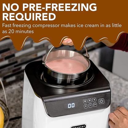 Whynter Ice Cream Maker Machine Automatic 1.28 Qt Upright - Image 5