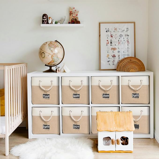 12x12 storage cube bins, Fabric Storage Cubes - Image 4