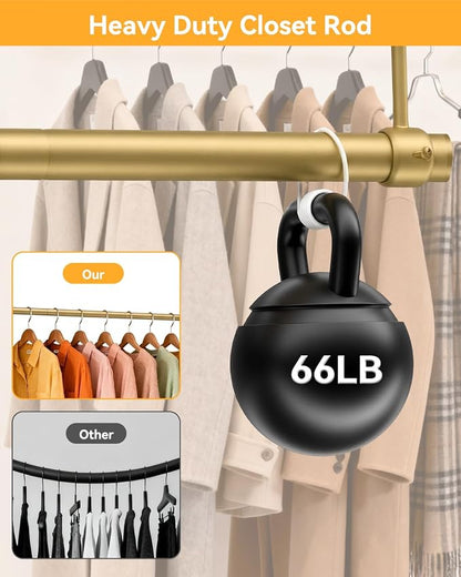 Supforce Ceiling Mounted Closet Rods - Image 5