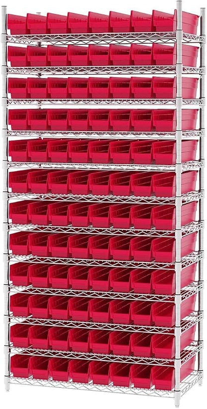 Akro-Mils 30128 Heavy Duty Plastic Shelf Bins, Refrigerator, Drawer Organization - Image 7